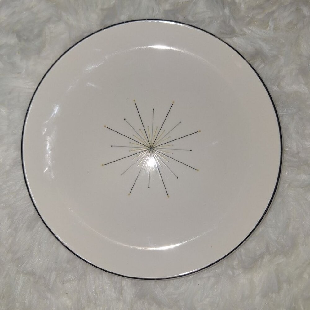 Modern Star Plate Small 6.5 Inch Starburst USA Retro Vintage MCM Mid‎ Century